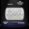 2PCS 7x6 5x7 H6054 LED Headlights High Low Beam Sealed