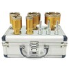 Antengdatool Dry/Wet Diamond Hole Saw Set - 5 Pieces/Box Porcelain/Tile