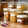 1000 Pieces Removable Food Labels, 1 x 2 Inch Date