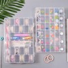 UKKQES 36 Grids Clear Stackable Plastic Organizer Storage Box Container
