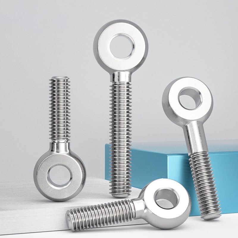 binifiMux 6pcs 304 Stainless Steel M8 x 50mm Machinery Shoulder