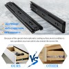 1 Pair Full Extension Drawer Slides Side Mount 4-24 Inch