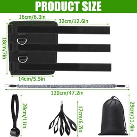 Premium Baseball Bat Weight with Resistance Bands & Door Anchor & Finger Strengthener, Baseball & Softball Resistance Trainer for Pitching & Hitting Drills to Build Arm Strength, Great to Warm-Up