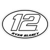 R and R Imports, Inc Ryan Blaney #12 Oval Decal