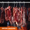 KEJJNYER 6 Pcs 10 inch Meat Hanging Hooks, 10 mm