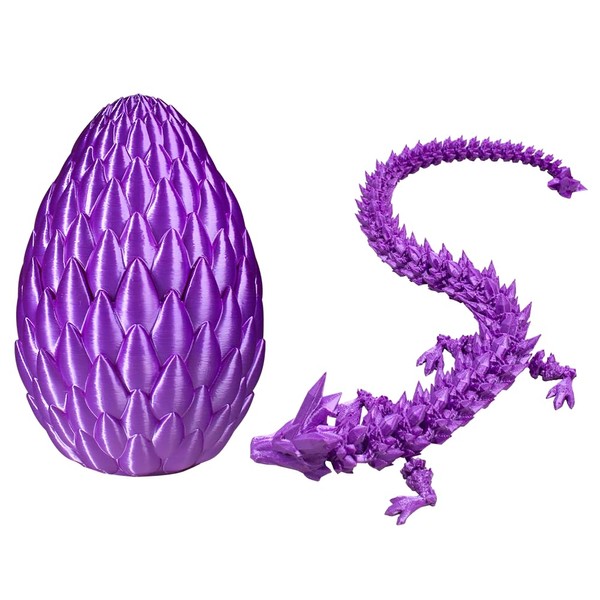 Dragon Eggs with Dragon Inside, 16.5 Inch【TechHorizon SSU】 Large 3D