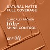 IT Cosmetics CC+ Cream Natural Matte Foundation with SPF 40