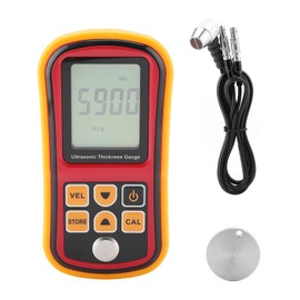 GM100 Digital Ultrasonic Thickness Gauge 1.2‑300mm Steel Width Testing Monitor