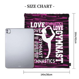 Braytow Gymnastics Drawstring Backpack Light Gym String Bag Pink Water Resistant Sackpack Sport Yoga Daypack For Womens Mens