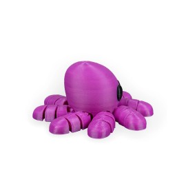 3D Printed Octopus in Ocean Nest | Articulated Sea Creature Figure | Coastal She