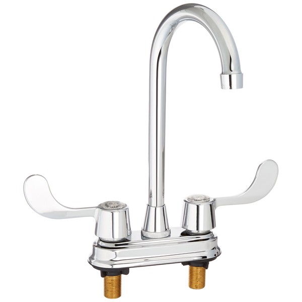 Elements of Design EB491ADA Magellan 4" Centerset High-Arch Bar Faucet, 4-3/4" in Spout Reach, Polished Chrome