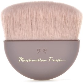  Canmake Marshmallow Finish Powder Brush Round Brush Matte Skin Finish Brown 1 piece (x 1)