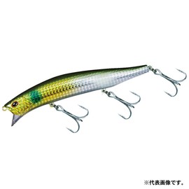 Daiwa 75F SSR Morethan Crosswake Sea Bass Minnow Lure, Gold Glow Inakko (Mullet)