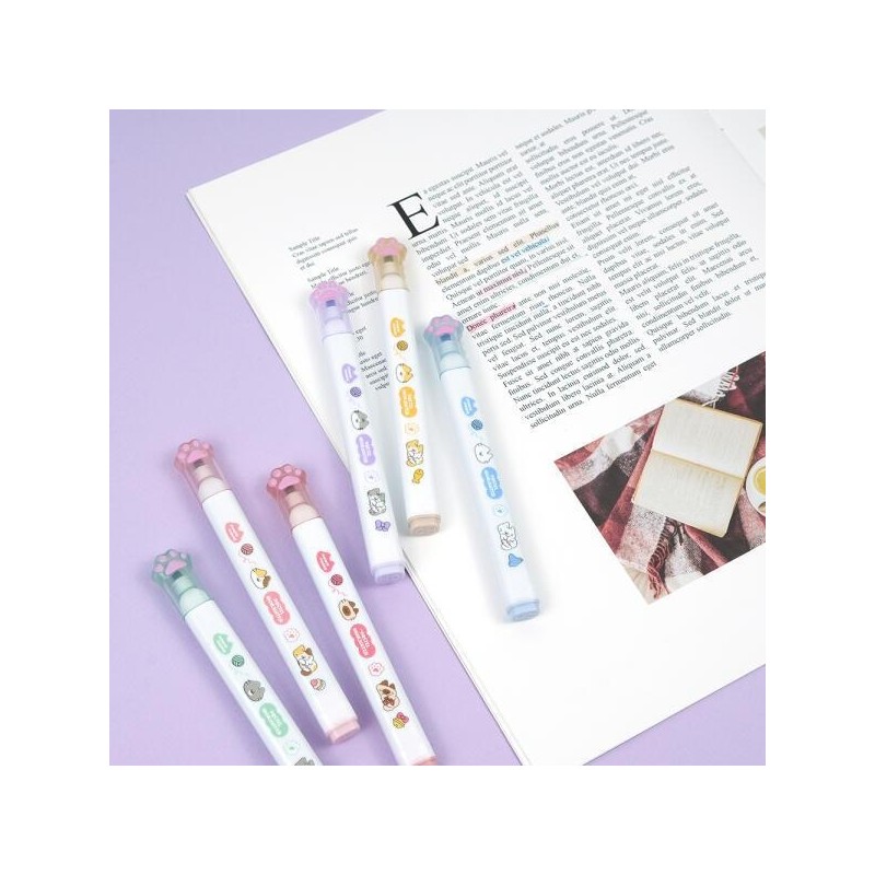 Artbox/Pinkfoot Pinkfoot Nyang Nyang Highlighter Set / 아트박스핑크풋 핑크풋 냥냥