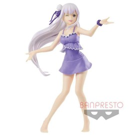 Banpresto Re: Zero -Starting Life in Another World- Exq Figure Emilia, Multiple Colors