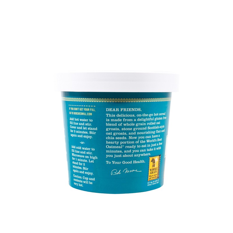 Bobs Red Mill Classic Oatmeal Cup, 1.81 Ounce - 12