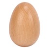 2PCS Wood Egg Shaker Natural Safe Musical Hand Percussion Instrument