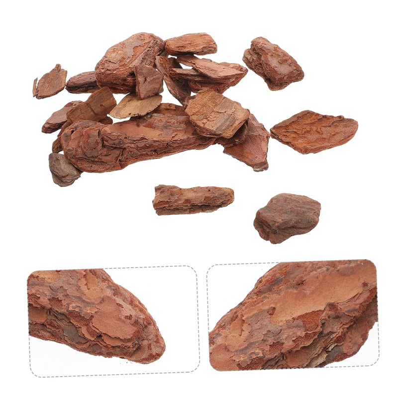 IWOWHERO 1 Pack Miniature Bark Diorama Supplies for Fairy Dry