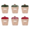 Diakey 6 Pack Hanging Basket, Small Wall Storage Baskets for
