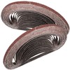 STEBRUAM Pack of 30 Sanding Belts 9 x 533 Grit