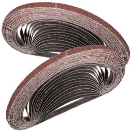 STEBRUAM Pack of 30 Sanding Belts 9 x 533 Grit 40