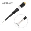 uxcell Voltage Tester AC 100-500V with 3mm Slotted Screwdriver with
