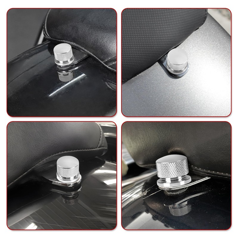 4 Pcs Seat Bolt Screw Rear Fender Seat Mount Nut