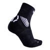 UYN Men's Run Trail Challenge Sock, Black/White, M EU