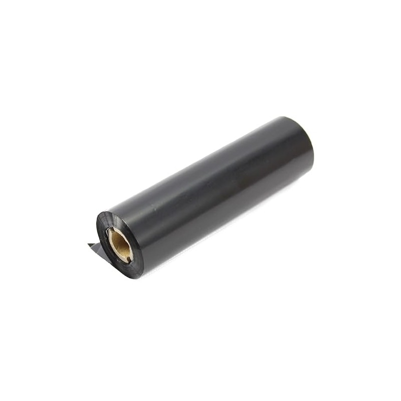 110mm x 74m Black Thermal Transfer Ribbons Wax Grade Ribbons,