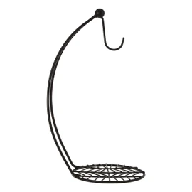 Premier Housewares Banana Hanger, Iron, Black