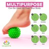 Acupoint Physical Therapy Massage Balls - Ideal for: Yoga, Deep