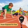 PIAMIG Stopwatch Sport Timer, 2 Pack Large Display Digital Stopwatch