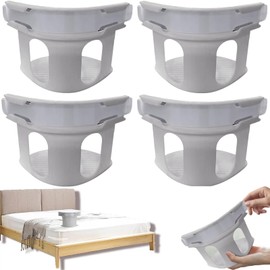 4pack Lock Sheet Holders,Bed Sheet Holder Fitted Sheet Straps,Holders Keep Sheets Firm & Tight,Heavy Duty Bed Sheet Holder,Corner Fitted Sheet Straps Fit All Mattress Size, Easy Installation