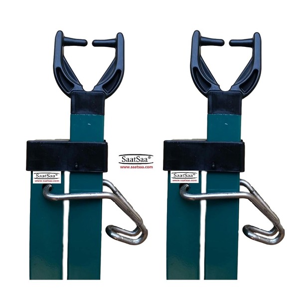 SaatSaa 2 x 2.7m Extra Heavy Duty Square Washing Line