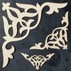Wooden Ornament - Crafts and Decoration (18 x 18 cm,