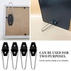UESDU Picture Frame Stand 4PCS Photo Frame Holder Metal Easel