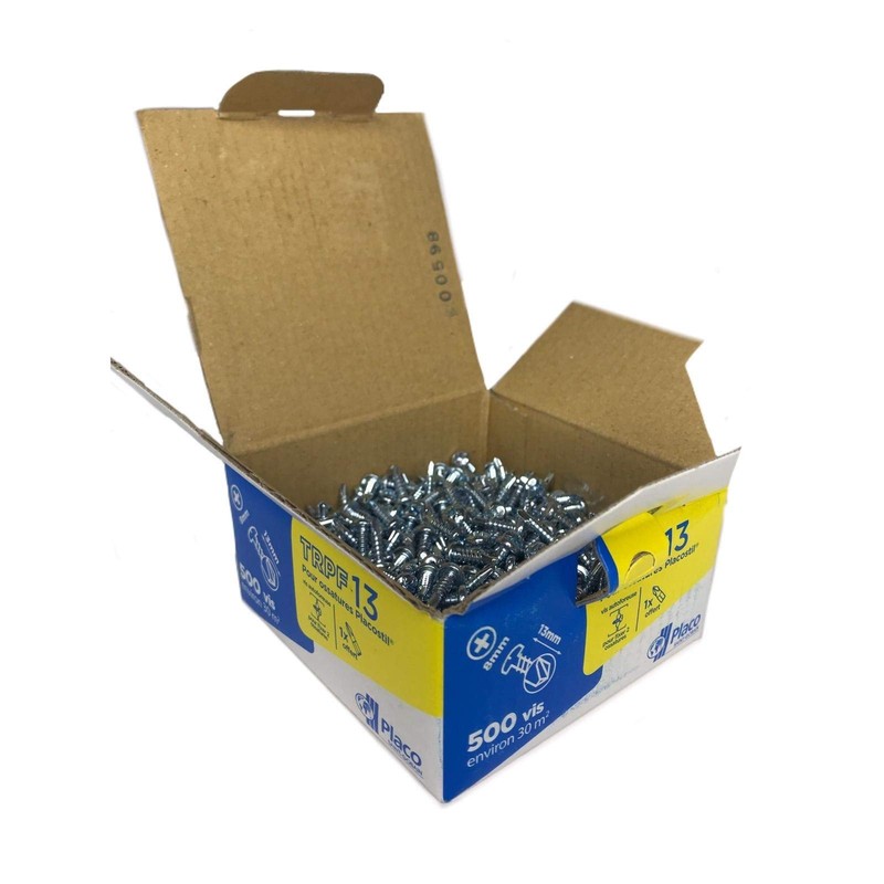 PLACO E69140500 13mm Car Drill Screws - Placoplatre - E69140500