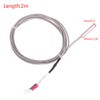 WOWOWO 2m Thermocouple Temperature Sensor Type K 0-600℃ 5*30mm Probe