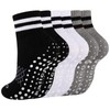 Pilates Grip Socks for Women Non Slip Grippy Athletic Yoga