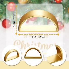 DIODUODA Metal Napkin Rings 12 PCS Gold Napkin Holders Rings Elegant Napkin Buckles Holiday Napkin Rings for Table Decor Valentine's Day Easter Wedding Christmas Dinner Party