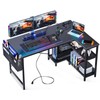 ODK 48 Inch Small L Shaped Gaming Computer Desk with