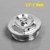 4 Pcs 3/4" Male Radiator Air Valve, Manual Radiator Air