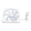 ARGB Case Fan 140mm 1500RPM 110CFM Smart PWM Control MFDB