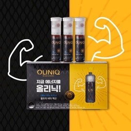 OLINIQ 울트라 비타 액션 (액상 20 ml + 캡슐 500 mg + 정제 600 mg)  7병 OLINIQ Ultra Vita Action (Liquid 20 ml + Capsule 500 mg + Tablet 600 mg) 7 Bottles