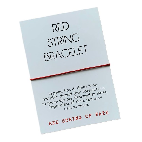Red string bracelet! Red string of fate bracelet!