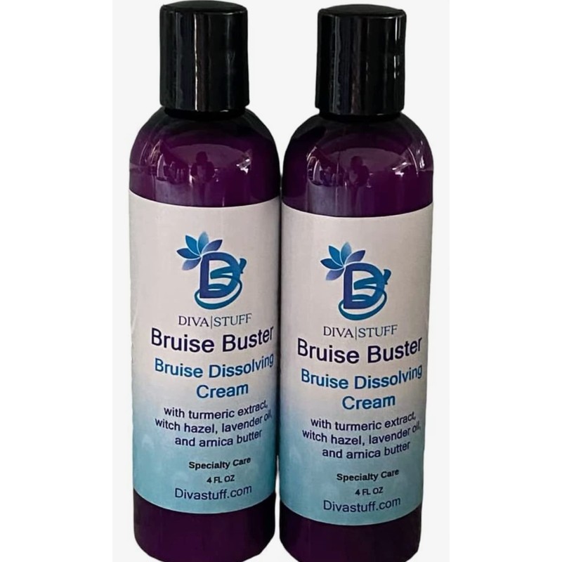 Bruise Buster Cream By Diva Stuff 4oz, 2 pack