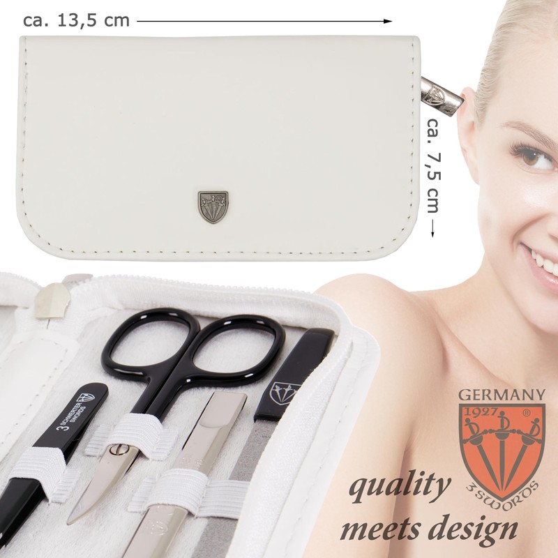 3 Swords Germany - brand quality 8 piece manicure pedicure