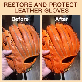 XQ XIAO QIAO Baseball Glove Conditioner - 10oz Leather Conditioner for Protect & Restore Leather Couches & Furniture, Car Interiors, Bags, Boots, Jackets, Shoes & Accessories Safe for Any Color