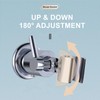 Full Metal Shower Head Holder, 180 Degree Shower Head Holders,