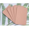 Sowaka 50 Pcs Mini Cards Kraft Paper Cardboard Small Cards